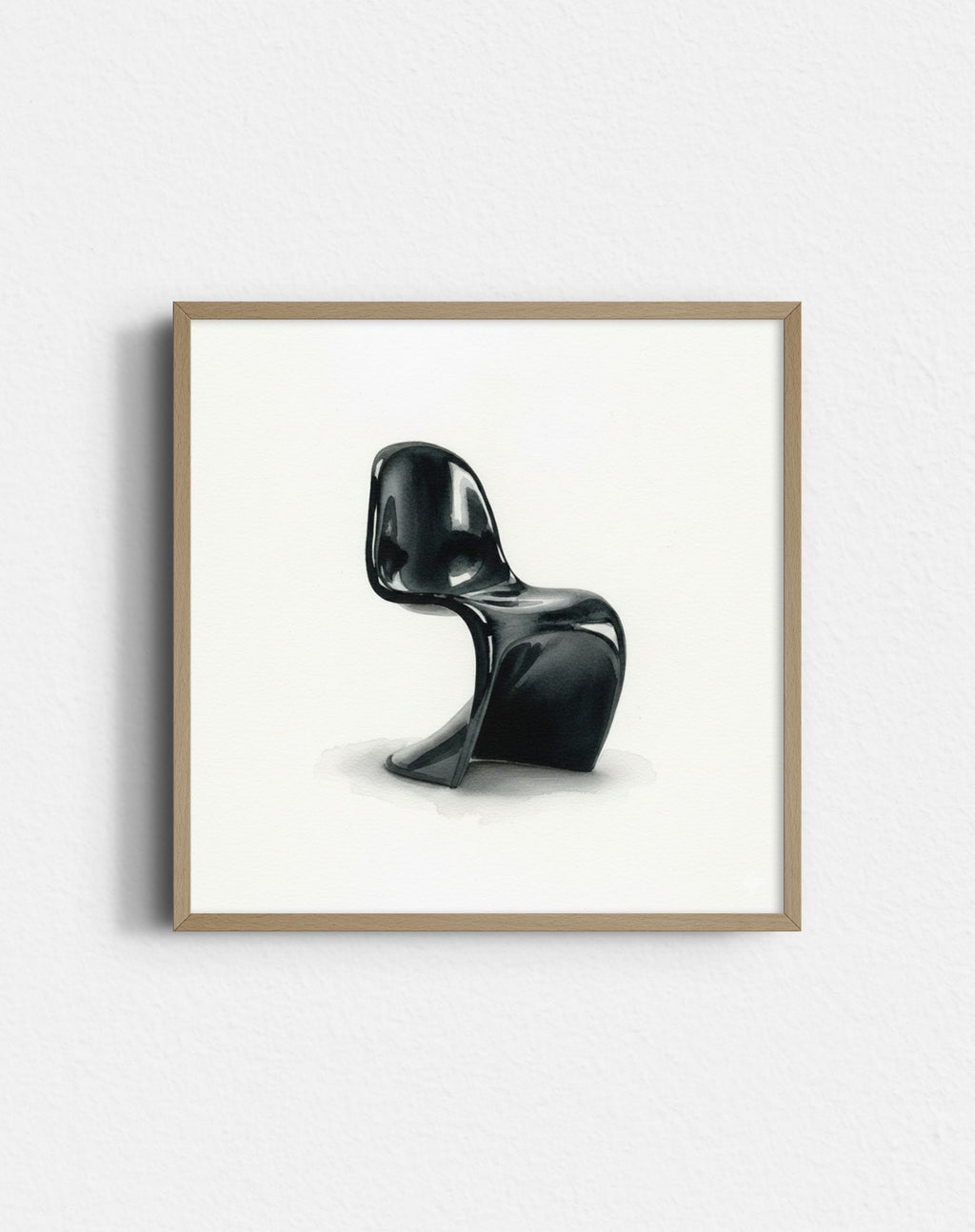 Silla Panton - Acuarela