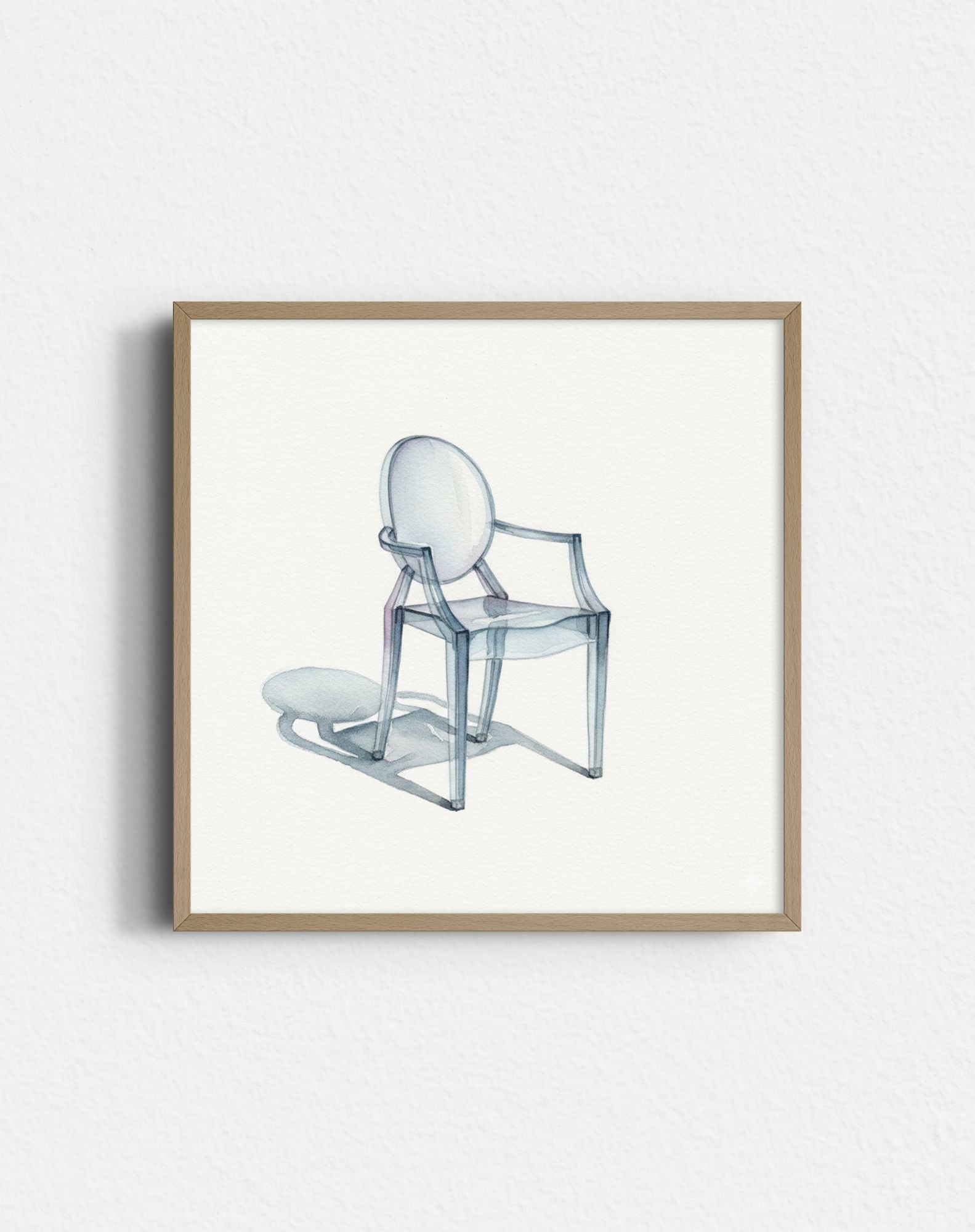 Silla Ghost - Acuarela