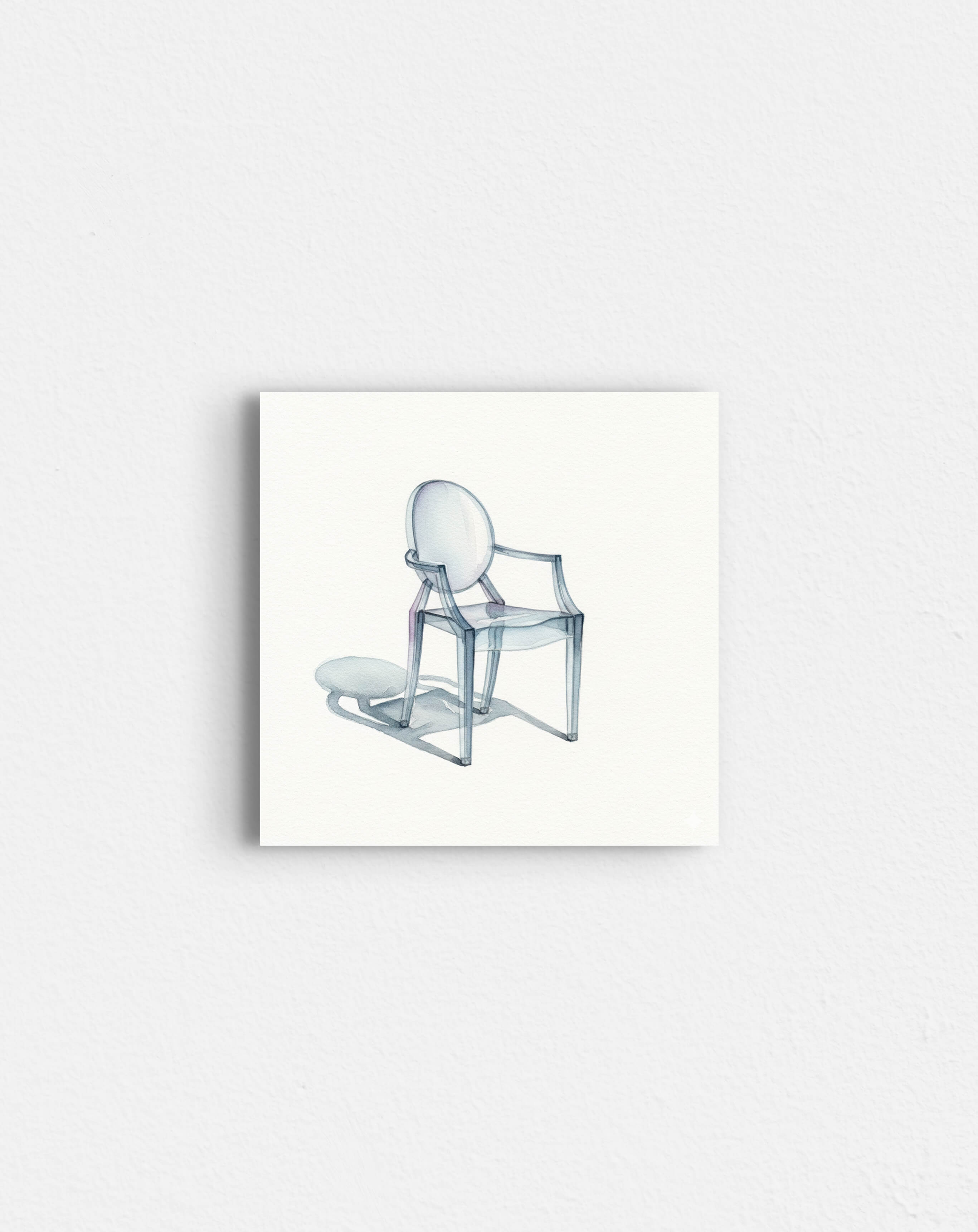 Silla Ghost - Acuarela