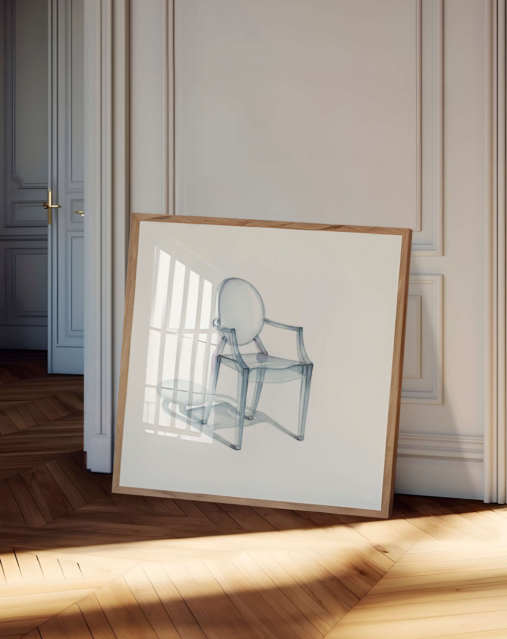 Silla Ghost - Acuarela