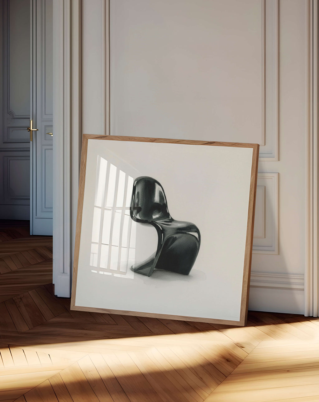 Silla Panton - Acuarela